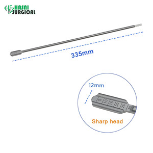 Lima para Vértebras Intervertebrales, Lima para Hueso de 8 mm, Lima de Acero Inoxidable con Hoja Afilada, Instrumento Ortopédico - Product Image 3