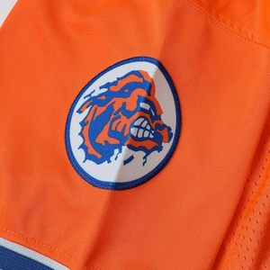 El Hombre de Agua # Camiseta de Fútbol Número 9 con Ribete Azul Naranja, Bordado a Máquina, Poliéster, Ropa Deportiva para Hombre - Product Image 3