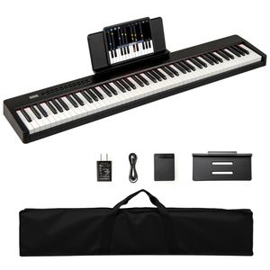 Pianoforte Digitale French DREAM Audio Source 124.46x24.13x6.35cm 88 Tasti Sensibili alla Velocità con Funzione Split - Product Image 1