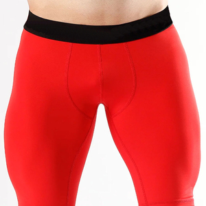 Men Compression <b>Shorts</b> High Performance Stretch Fabric Breathable Moisture Wicking Fitness Training Sportswear Reasonable - Product Image 6