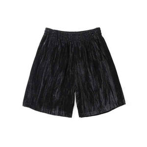 2025 Fitness Velour <b>Compression</b> Running <b>Shorts</b> for <b>Men</b> Solid Fleece Luxury Breathable Quick Dry OEM Service 2 Pocket Sporty Mid - Product Image 4