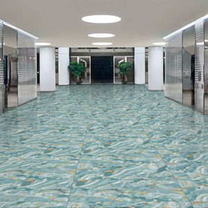 Carreaux de céramique de qualité supérieure, design Iris, 600x1200 mm, carrelage en porcelaine brillant, revêtement mural décoratif pour projet de hall d'hôtel - Product Image 1