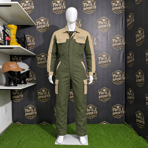 Combinaison de travail en coton respirant sur mesure OEM, uniforme de sécurité robuste, tenue de protection pour la construction et la réparation - Product Image 5