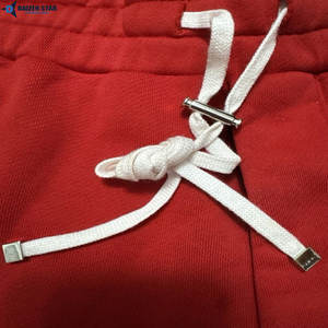 Cotton Fleece Men's Mid Shorts 240g Solid Front-Quick Dry Breathable Eco-Friendly Drawstring Embroidery Casual Private Label - Product Image 4