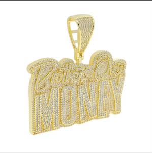 14k Gold Plated Silver Custom Heavy Miami Cuban Link <b>Chain</b> <b>Iced</b> <b>Out</b> Moissanite Diamond Round Brilliant VS1 Hip Hop - Product Image 4