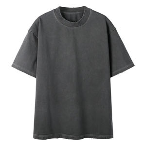 Camisetas Vintage Extra Grandes para Hombre, Impresión Personalizada, 100% Algodón, Tela de Alta Calidad de 180 Gramos, Lavado Vintage - Product Image 3