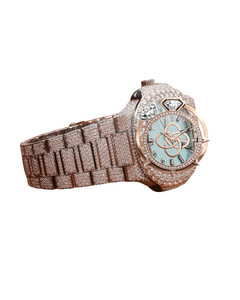 Reloj de Pulsera de Lujo con Diamantes Moissanite para Hombre, con Incrustaciones Completas de Piedras - Product Image 2