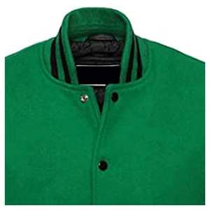 Wholesale Best Quality Varsity <b>Jacket</b> Cool Style Oversized Breathable Custom Logo Front OEM Service <b>Winter</b> Unisex Wool <b>Leather</b> - Product Image 5