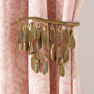 Curtain tieback Vintage curtain tieback metal tieback luxury drapery tieback window curtain <b>holder</b> Home Hotel Brass Aluminum - Product Image 2