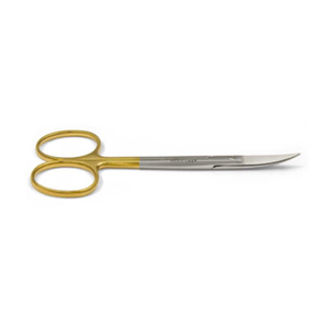 Ciseaux à cuticules et à ongles professionnels pour salon de beauté, 3,5 pouces, pointe en forme de flèche, double courbure, acier inoxydable, coupe précise des ongles - Product Image 4