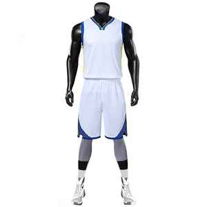 Uniformes de Baloncesto Personalizados 100% Poliéster para Adultos, de Alta Calidad, Transpirables, Antibacterianos, de Secado Rápido, Tallas Grandes, Ropa Deportiva - Product Image 2