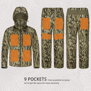 ชุดวอร์มล่าสัตว์สีคมชัดชุดวอร์มล่าสัตว์แบบกำหนดเอง - Product Image 3