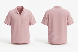 Camisa de Vestir de Manga Corta con Botones, Transpirable, Hecha a Medida, con Bolsillo, Casual, Veraniega, Elegante y Cómoda para Hombre - Product Image 6