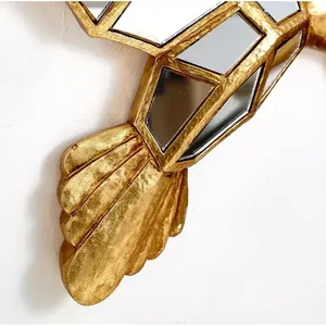 New Design Handmade Metal <b>Wall</b> <b>Mirror</b> Premium Contemporary Luxury <b>Mirror</b> for Bedroom Living Room Dining Area Home Interior Decor - Product Image 1