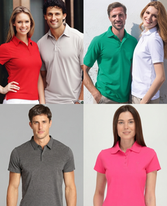 Camisa de Hombre Estilo Urbano, Manga Corta, Tejido Jersey Sólido, Mezcla de Poliéster/Algodón, Logotipo Frontal, Secado Rápido, Casual, con Botones - Product Image 4