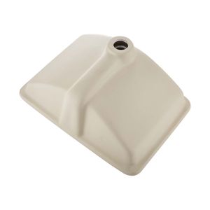 Lavabo Rettangolare in Ceramica Bianca da Incasso 20.87 X 14.76 Pollici con Foro di Troppopieno, Montaggio a Incasso sul Piano - Product Image 1
