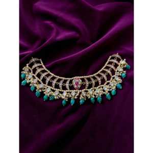 Collier de perles d'eau douce en argent sterling pour femmes, occasions de mariage et de cadeaux - Product Image 1