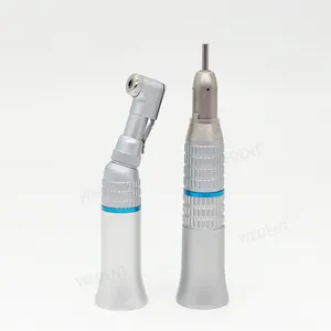 Diş ekipmanları kaynağı 1:1 Handpiece mandal tipi kontra açı harici tüp Motor 2/4 delik düşük hız el aleti seti