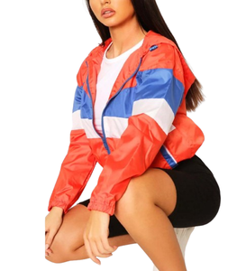 Chaqueta Cortavientos Ligera para Mujer, Deportiva, para Correr al Aire Libre, Retro, Impermeable y Transpirable - Product Image 5