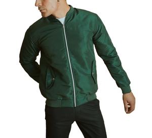 Chaqueta de Piloto de Invierno con Logotipo Personalizado OEM para Hombre, el Mejor Diseño, Cuello Alto, Apliques Bordados Personalizados, Nueva Tela, Estilo Bomber - Product Image 2