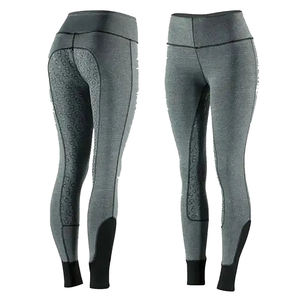 Pantalones de Montar a Caballo de Cuero Genuino de Compresión Hechos a Medida, de Cintura Alta y Antideslizantes, Ropa Ecuestre Deportiva para Mujer - Product Image 1