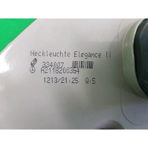 Feu arrière gauche d'occasion Classe E A2118200364 - Product Image 3
