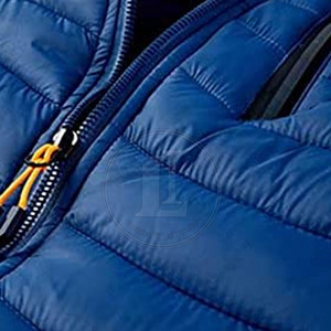 Veste décontractée pour homme, hiver, légère, respirante, nylon/polyester, logo tricoté sur le devant, prête pour les voyages - Product Image 6