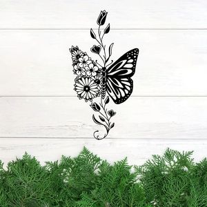 CIFbuy Decorazione da Parete Vintage Girasole in Ferro Battuto, per Giardino Botanico, Adatta a Più Stanze, Servizio di Montaggio Verticale in Metallo - Product Image 6