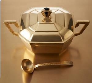 Soupières dorées polies, les plus vendues, soupières à sauce vintage, soupières indiennes en acier inoxydable pour la maison et la cuisine - Product Image 4