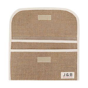 Bolsa de Archivo Ecológica de Yute con Costuras Resistentes y Organizador de Documentos Espacioso para Uso en Oficina y Negocios - Product Image 4