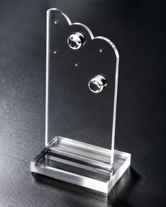 Removable Glass for <b>Earring</b> Organizer <b>Holder</b> with Glossy Finish Customizable Size & Color for Multi-Use <b>Earrings</b> Display - Product Image 6