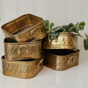 Jardinera de Aluminio de Tamaño Personalizado para Proyectos Comerciales de Paisajismo, Maceta Resistente a la Corrosión y Duradera - Product Image 1