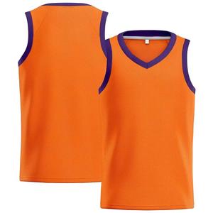 Maillot de basketball Legacy bleu en mesh, débardeur avec impression sublimée numéros 8 et 24, unisexe adulte, vêtement de sport respirant - Product Image 5