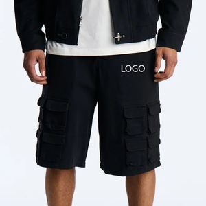 Pantalones Cortos de Diseño de Alta Calidad para Hombre, Corte Casual con Bolsillos Cargo, Precio Económico para Compradores al por Mayor con Logotipo Personalizado 2026 - Product Image 1