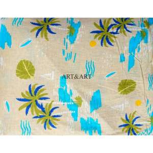 Tela de algodón estampada a mano con motivos de islas, a precio de fábrica, proveedor indio, precios al por mayor. - Product Image 5