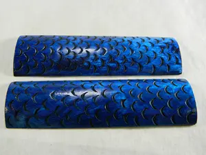 Escala de cuerno de búfalo de la mejor calidad, artesanía artesanal pulida para hacer manijas de cuchillos decorativas coloridas, artesanía artesanal de animales únicos - Product Image 4