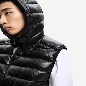 Gilet matelassé sans manches pour homme 2026, personnalisé avec logo OEM, grande taille, chaud, style urbain, vente en gros - Product Image 5