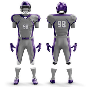 Factory Price OEM/ODM Polyester American Uniform Custom Jersey and Short <b>Compression</b> Club Football Uniform Team Player Set - Product Image 1