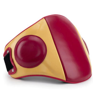 Protector de Abdomen Profesional Ligero y Transpirable de Cuero, con Logotipo Personalizado, para Entrenamiento de Boxeo y Equipamiento de Combate - Product Image 3