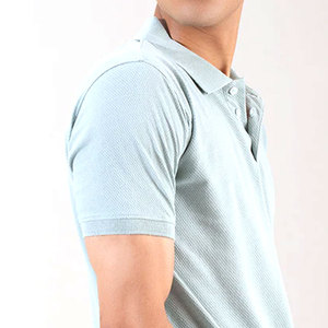 เสื้อโปโลกีฬาแขนสั้นผู้ชาย คอตั้ง แห้งเร็ว เหมาะสำหรับวิ่งออกกำลังกายกลางแจ้งช่วงฤดูใบไม้ผลิ - Product Image 5
