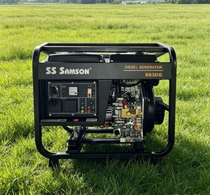 เครื่องกำเนิดไฟฟ้าดีเซล SS SAMSON 3KW ระบบระบายความร้อนด้วยอากาศ เครื่องกำเนิดไฟฟ้าดีเซลแบบพกพา ชุดเครื่องกำเนิดไฟฟ้า - Product Image 1