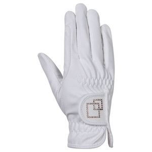 Guantes de Equitación de Alta Calidad para Competición, 100% Poliuretano, Decorados con Finos Cristales - Product Image 6