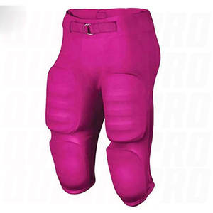 Ensemble de pantalon et maillot de football américain à manches courtes, prix raisonnable, vêtements de sport haute performance, taille plus, impression par sublimation - Product Image 4