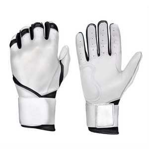 High Quality Comfortable Adult Baseball Softball Batting Gloves Breathable <b>Hook</b> Loop Closure Custom Logo & Design Gloves - Product Image 1