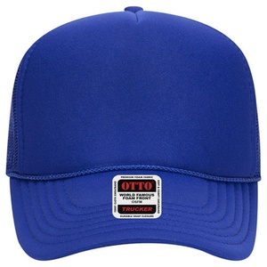 หมวกแก๊ปทรง Trucker แบบ 5 ชิ้นส่วน รุ่น Custom OTTO คุณภาพสูง พร้อมแผ่นโฟมและหนังตกแต่ง  ทรงกลาง  ด้านหลังเป็นตาข่าย - Product Image 4