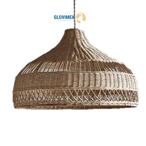 Lampe suspendue en rotin naturel et bambou, tressée à la main, pour salon, restaurant, décoration intérieure - Vente chaude - Product Image 1