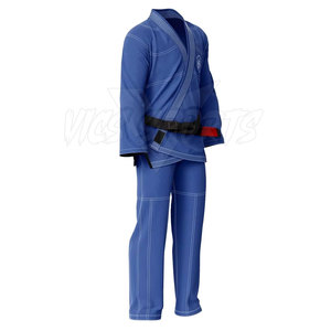Uniforme Flexible de Artes Marciales, Ligero, Uniforme de Jiu Jitsu Brasileño, Ajuste Suave, Kimono de BJJ para Práctica - Product Image 3