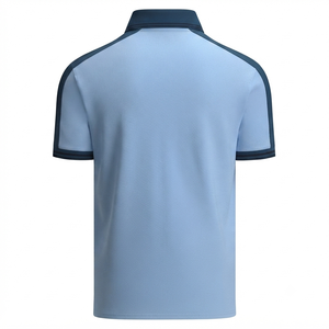 เสื้อโปโลแฟชั่นผู้ชาย เสื้อโปโลแขนสั้นใส่สบายสำหรับฤดูร้อน เสื้อโปโลผู้ชายระบายอากาศได้ดี ขายส่งเสื้อโปโลผู้ชาย - Product Image 2