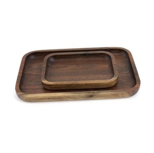 Bandeja de madera para el desayuno con una superficie práctica para platos, tazas, cuencos, frutas, refrigerios, libros y artículos esenciales para la mañana - Product Image 1