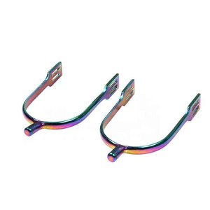 Espuelas de Acero Inoxidable Personalizadas, Estilo Alemán, Equipo Ecuestre, Diseño a Medida, Espuelas de Montar Ultra Ajustables para Mujer - Product Image 1